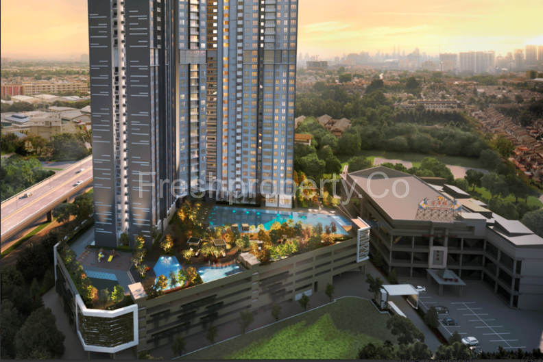East Parc Bandar Menjalara Kepong Facade 2