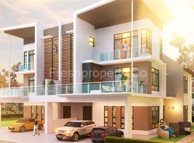 Indah Heights @ Skudai Facade