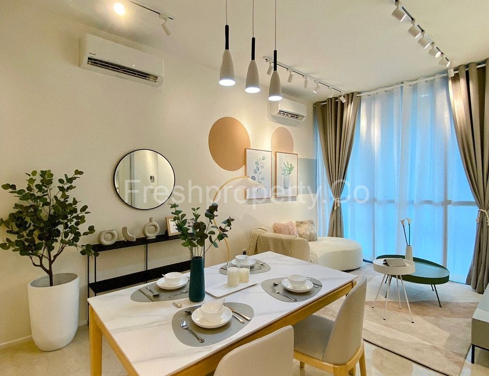10 Stonor @ KLCC For Rent Living Kitchen 2