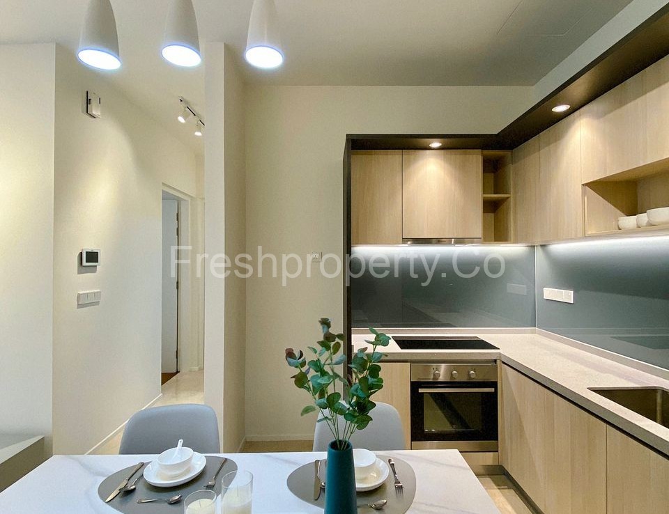 10 Stonor @ KLCC For Rent Living Kitchen 3