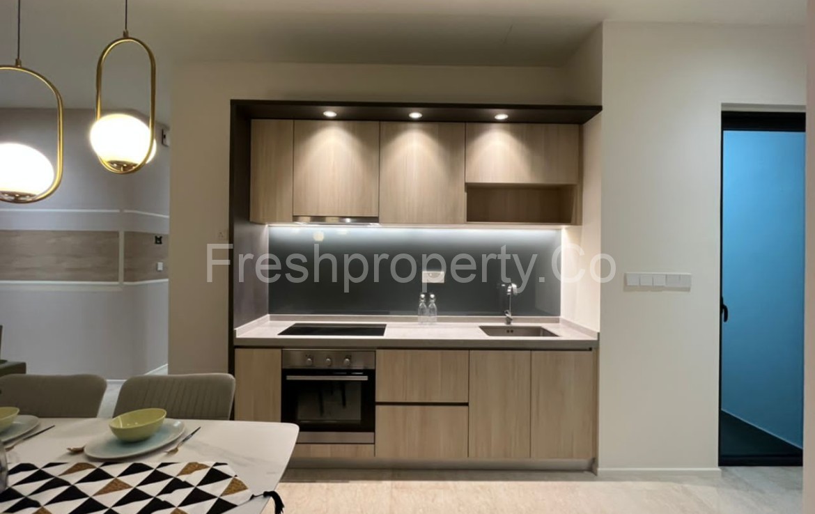 10 Stonor @ KLCC 3Bedroom Fully Furnished For Rent Kitchen