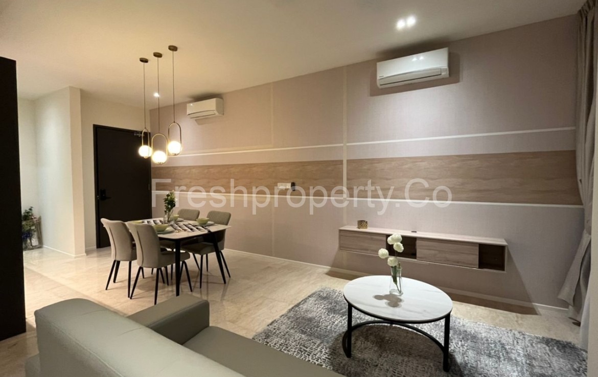 10 Stonor @ KLCC 3Bedroom Fully Furnished For Rent Living